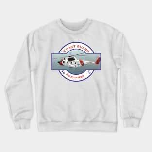 US Coastguard search and rescue Helicopter, Crewneck Sweatshirt